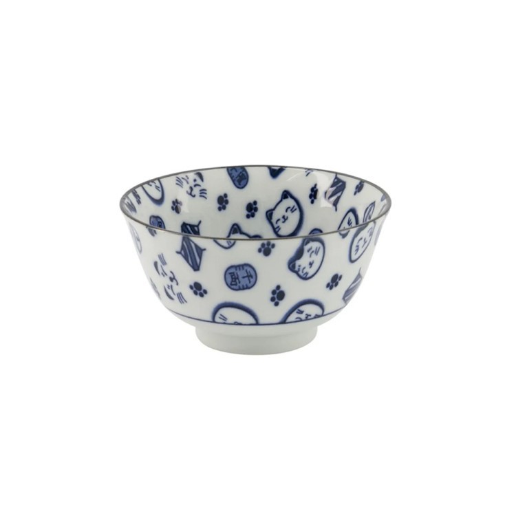 Чаша 16121, 12.7, фарфор, blue/white, TOKYO DESIGN