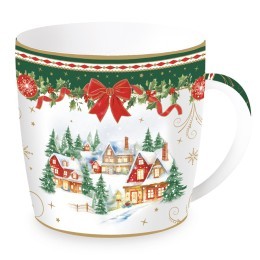 Кружка christmas heritage, village, 350 мл (80945)