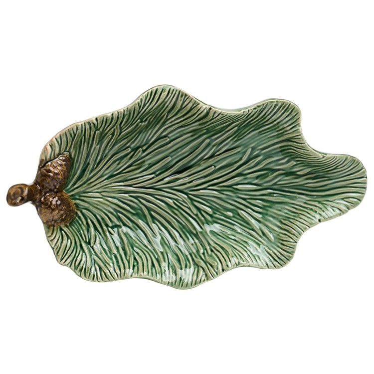 Блюдо "green pine" 26,5*15,5*6,5 см Lefard (145-204-11)