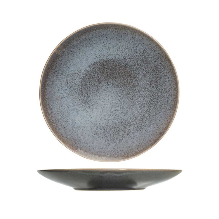 Тарелка 2943028, 28 см, каменная керамика, periwincle blue/amethyst foot, ROOMERS TABLEWARE