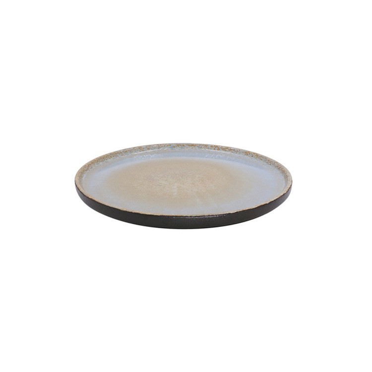 Тарелка L9422-ST-IVES-B(BS-BLACK), 24.5, каменная керамика, Brown, ROOMERS TABLEWARE