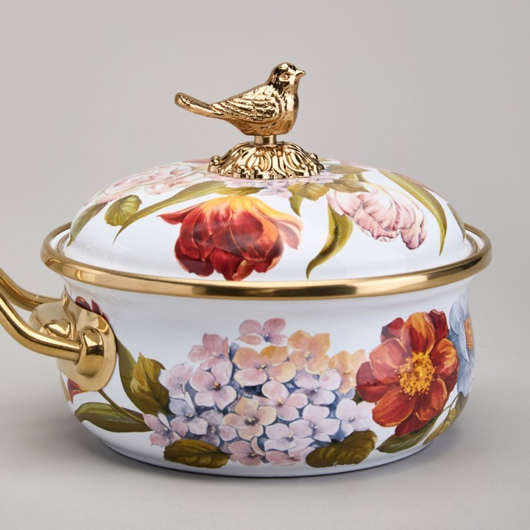 Ковш agness эмалированный, серия фландрия, 14см / 0,9л Agness (950-590) Ковш agness эмалированный, серия фландрия, 14см / 0,9л Agness (950-590)