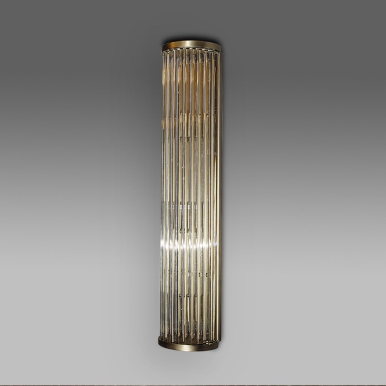 Бра KG0601W-3(mat ant brass), 11 см, металл, стекло, Matte antique brass, ROOMERS FURNITURE