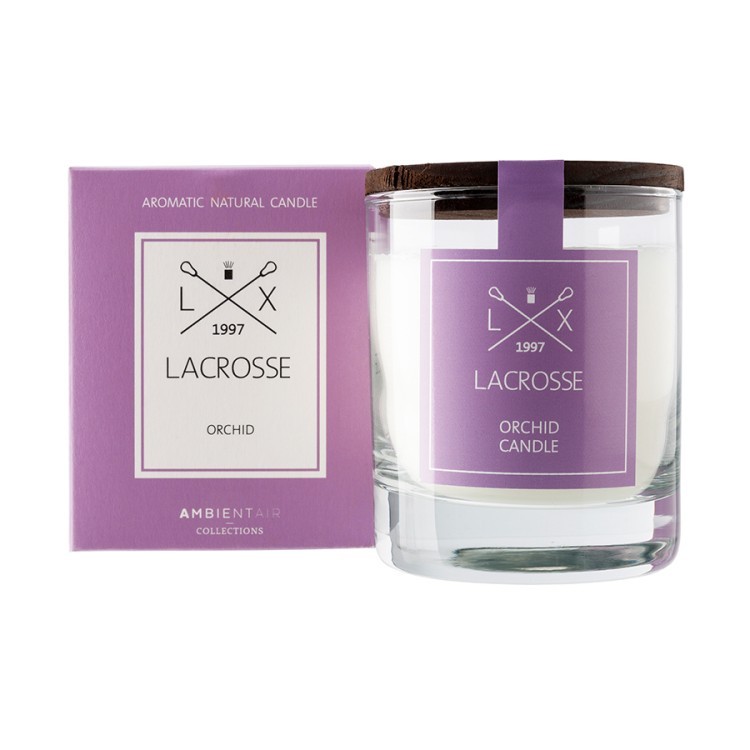 Свеча ароматическая lacrosse, orchid, 40 ч (55152)
