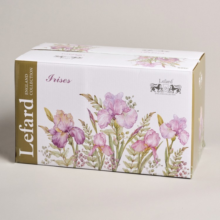 Чайный сервиз lefard "irises" на 6 пер. 14 пр. Lefard (590-611) Чайный сервиз lefard "irises" на 6 пер. 14 пр. Lefard (590-611)