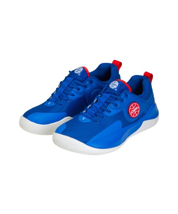 БЕЗ УПАКОВКИ Кроссовки баскетбольные JOGEL Launch LOW, Blue/red/white (2134381)
