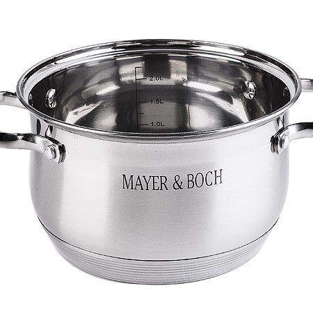 Кастрюля 2,9 л нерж с/кр Mayer&Boch (30947) Кастрюля 2,9 л нерж с/кр Mayer&Boch (30947)