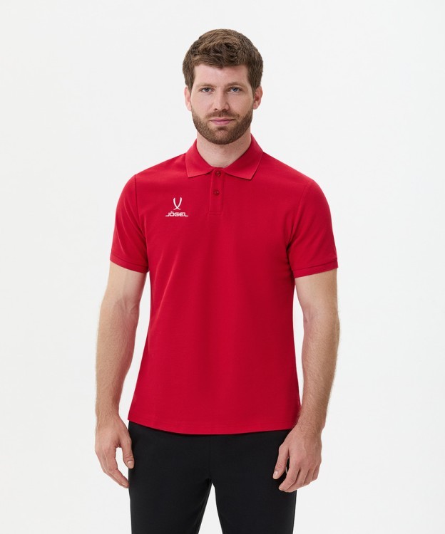 Поло JÖGEL ESSENTIAL CVC Polo, красный (2116737) Поло JÖGEL ESSENTIAL CVC Polo, красный (2116737)