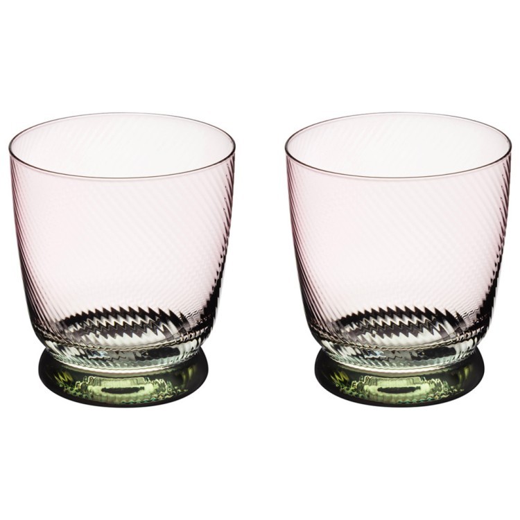 Набор стаканов "twist & shine" green, 2 шт/360 мл Lefard (687-026)