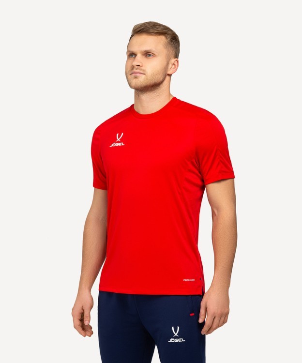 Футболка тренировочная JOGEL NATIONAL PerFormDRY Training Tee, красный (2113547)