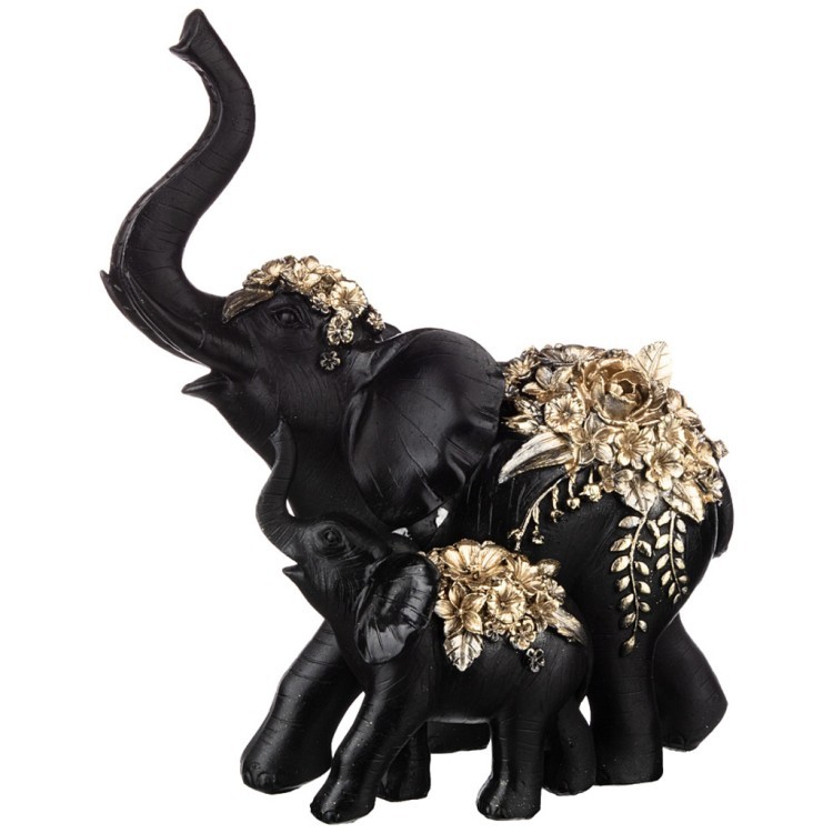 Статуэтка "слоны" 24*15*30 см. коллекция "flower fantasy" Lefard (146-1616)