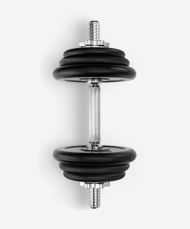 Гантель разборная обрезиненная в коробке Starfit DB-716, 10 кг (2107580)