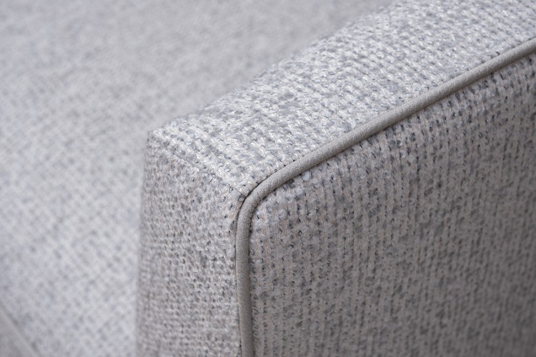 Диван Сорренто(Sorrento)(K)/BD 230M трехм.раск c кантом,рогожка св.беж Santo1902-SECRU+Nev83 (TT-00017167)