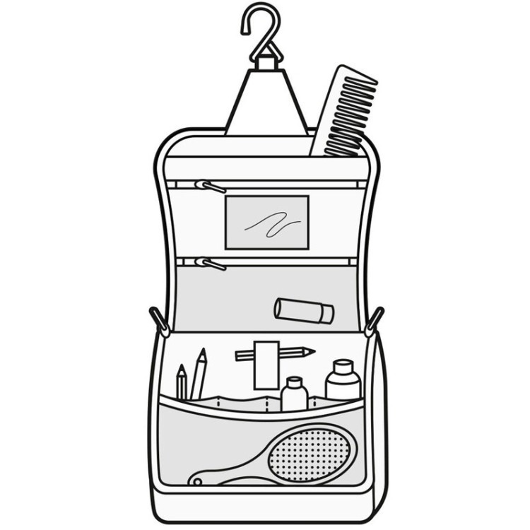 Сумка-органайзер toiletbag graphite (49829)