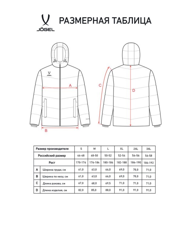 Куртка утепленная ESSENTIAL PerFormPROOF Padded Jacket, темно-синий (2117064) Куртка утепленная ESSENTIAL PerFormPROOF Padded Jacket, темно-синий (2117064)