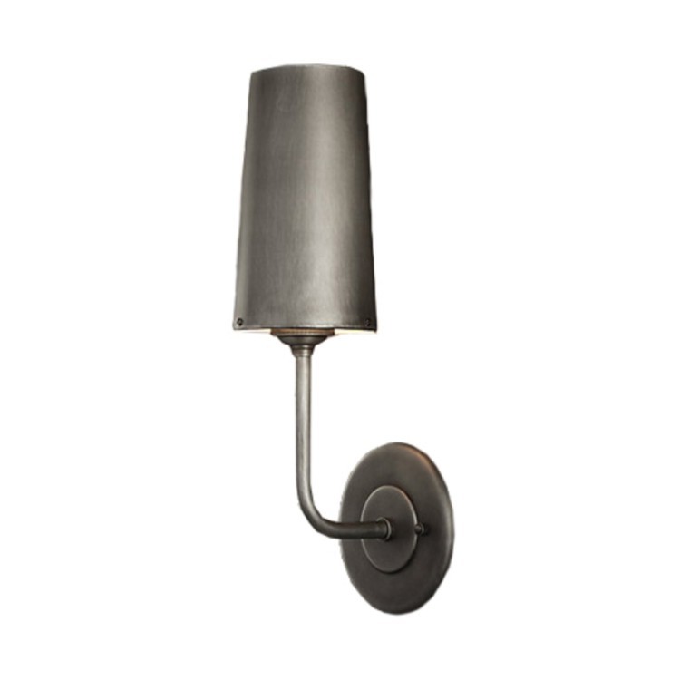 Бра Модерн DTL9122, металл, grey, RESTORATION HARDWARE