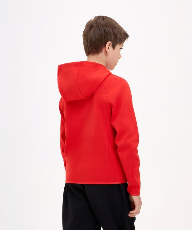 Худи на молнии JÖGEL ESSENTIAL Athlete Hooded FZ Jacket, красный (2114047)