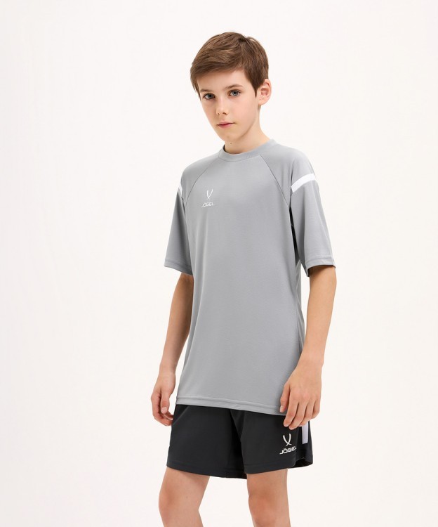 Футболка тренировочная JÖGEL CAMP 2 Training Poly Tee, серый (2112601) Футболка тренировочная JÖGEL CAMP 2 Training Poly Tee, серый (2112601)