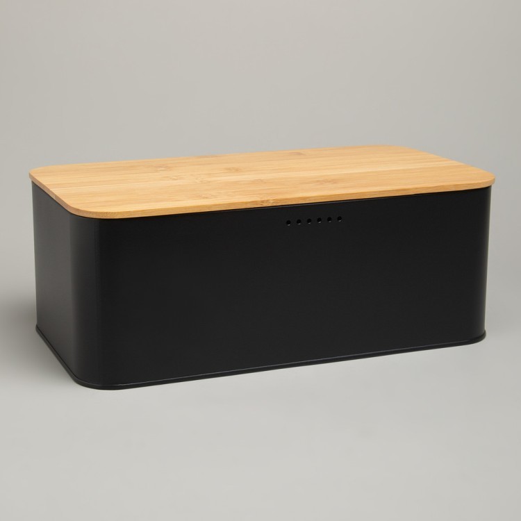 Хлебница agness black, 33,5х19х12,5 см Agness (790-393) Хлебница agness black, 33,5х19х12,5 см Agness (790-393)