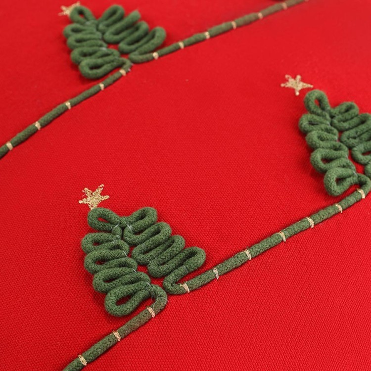 Чехол на подушку christmas forest из коллекции new year essential, 45х45 см (79896)