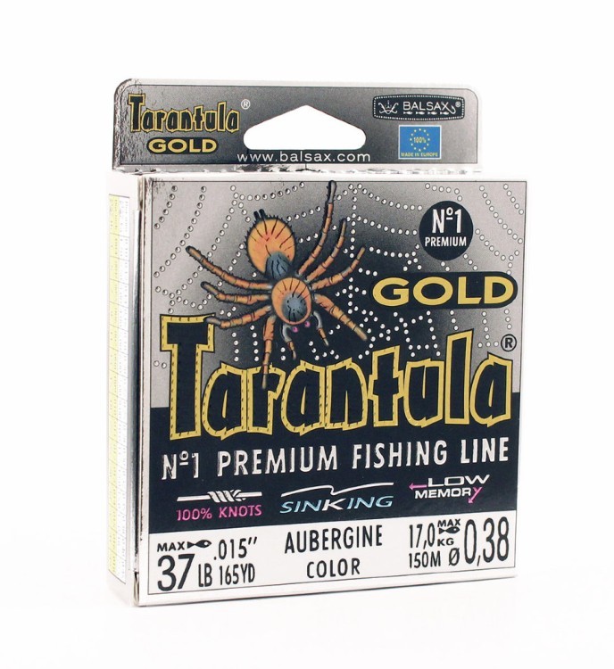Леска Balsax Tarantula Gold Box 150м 0,38 (17,0кг) (58682)