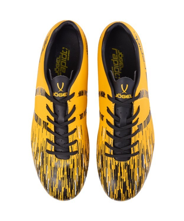 БЕЗ УПАКОВКИ Бутсы футбольные JÖGEL Rapido FG Yellow/black (2134131) БЕЗ УПАКОВКИ Бутсы футбольные JÖGEL Rapido FG Yellow/black (2134131)