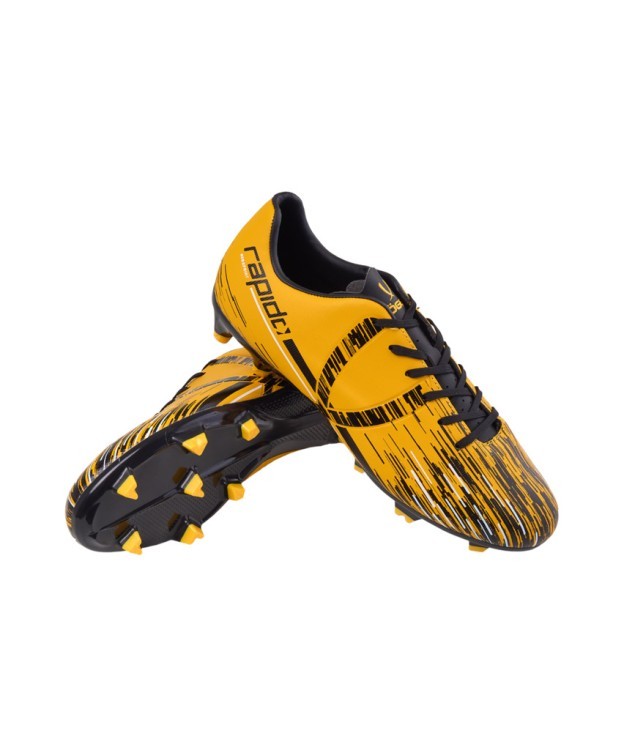 БЕЗ УПАКОВКИ Бутсы футбольные JÖGEL Rapido FG Yellow/black (2134131) БЕЗ УПАКОВКИ Бутсы футбольные JÖGEL Rapido FG Yellow/black (2134131)