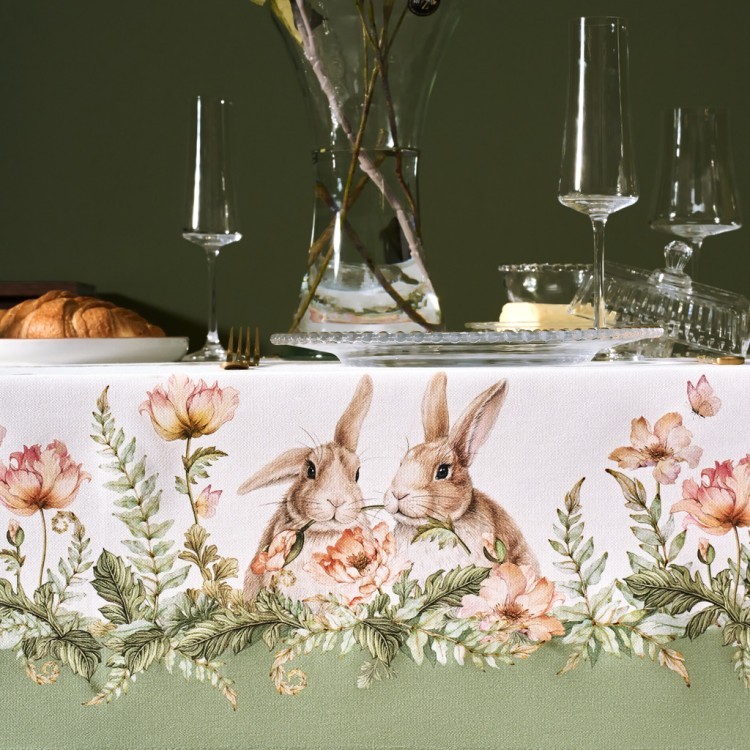 Скатерть "sense" 175х400см ,зеленый,100% хлопок ,твил Lefard (850-753-26)