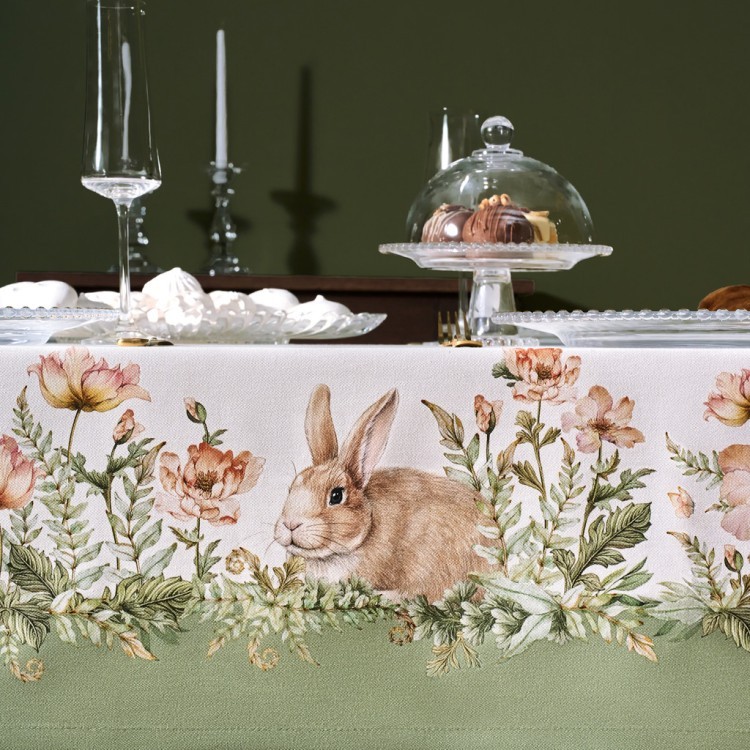 Скатерть "sense" 175х400см ,зеленый,100% хлопок ,твил Lefard (850-753-26)