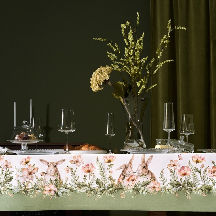 Скатерть "sense" 175х400см ,зеленый,100% хлопок ,твил Lefard (850-753-26)