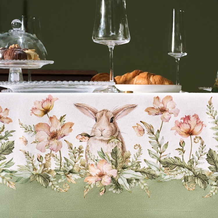 Скатерть "sense" 175х400см ,зеленый,100% хлопок ,твил Lefard (850-753-26)