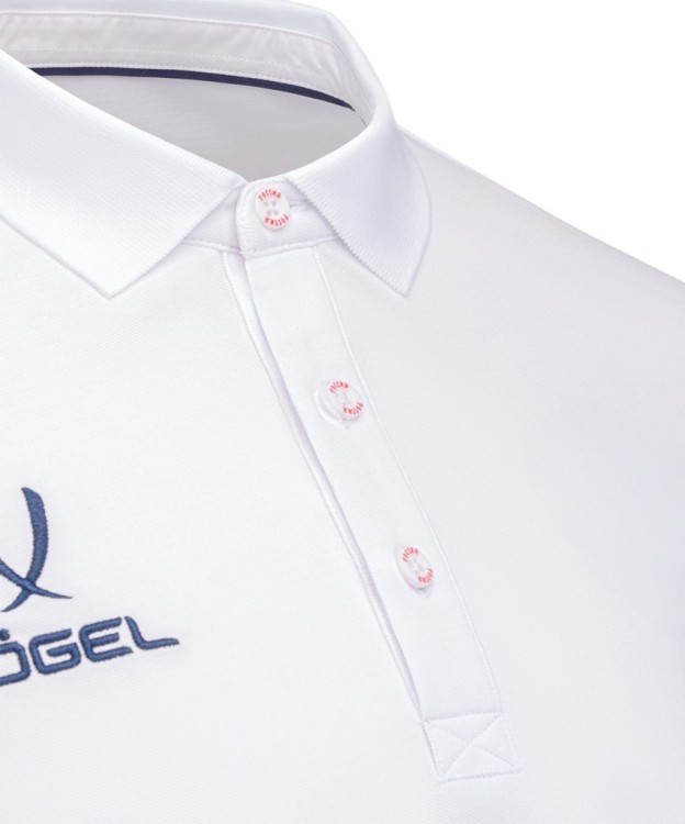 Поло JOGEL NATIONAL PerFormDRY Classic Polo, белый (2113383)