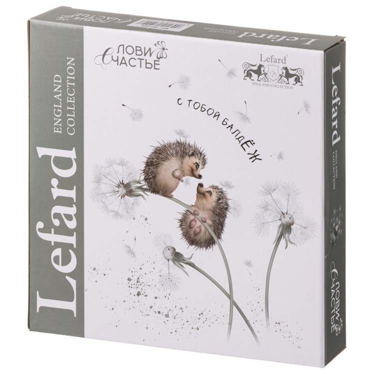 Набор тарелок закусочных lefard "лови счастье" 2шт. 20,5 см Lefard (581-008)