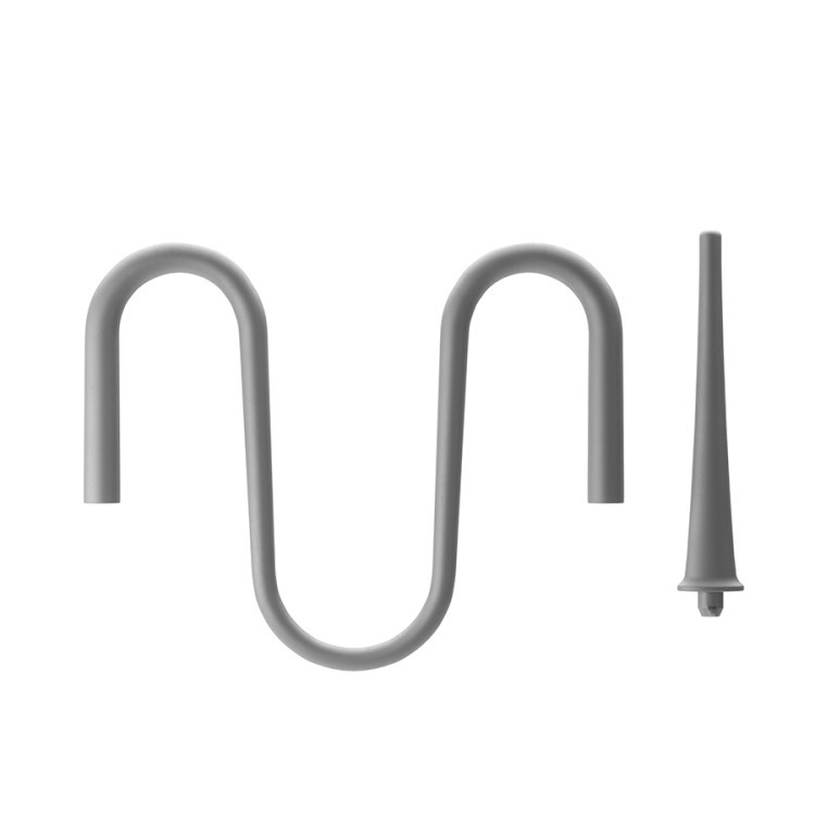 Органайзер для посуды и столовых приборов peggy, 20х55 см, серый (80143)