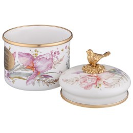 Банка для сыпучих продуктов lefard, серия irises, 12 х 9см / 1,0л Lefard (950-759)