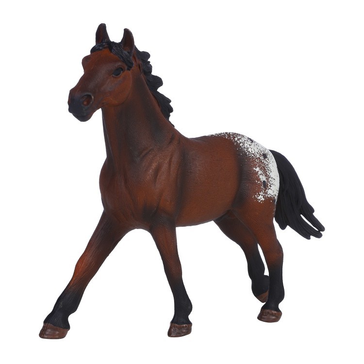 Фигурки животных серии "Мир лошадей": Лошадь и жеребенок, зоолог, ограждение (набор из 5 предметов) (MM214-339)
