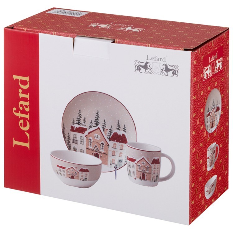 Набор посуды lefard "домик" 3 пр. (260-1099-11) 
