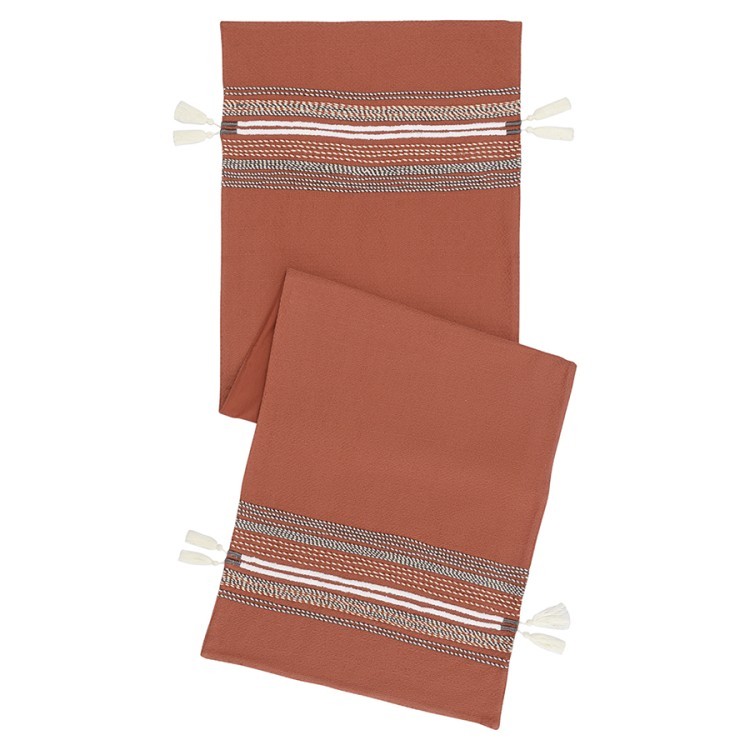 Дорожка на стол с вышивкой braids из коллекции ethnic, 45х150 см (75346) Дорожка на стол с вышивкой braids из коллекции ethnic, 45х150 см (75346)