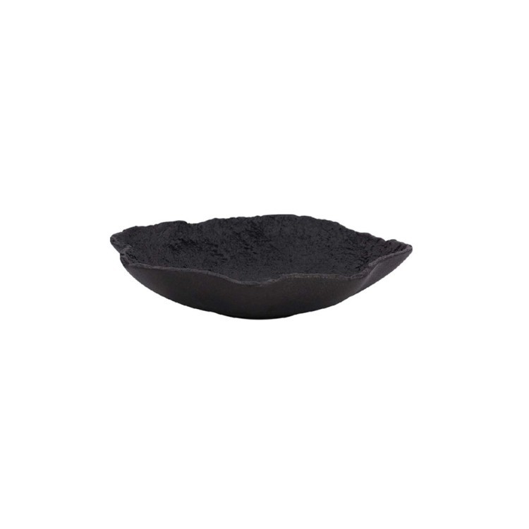 Тарелка L9430-Zini, каменная керамика, Black, ROOMERS TABLEWARE