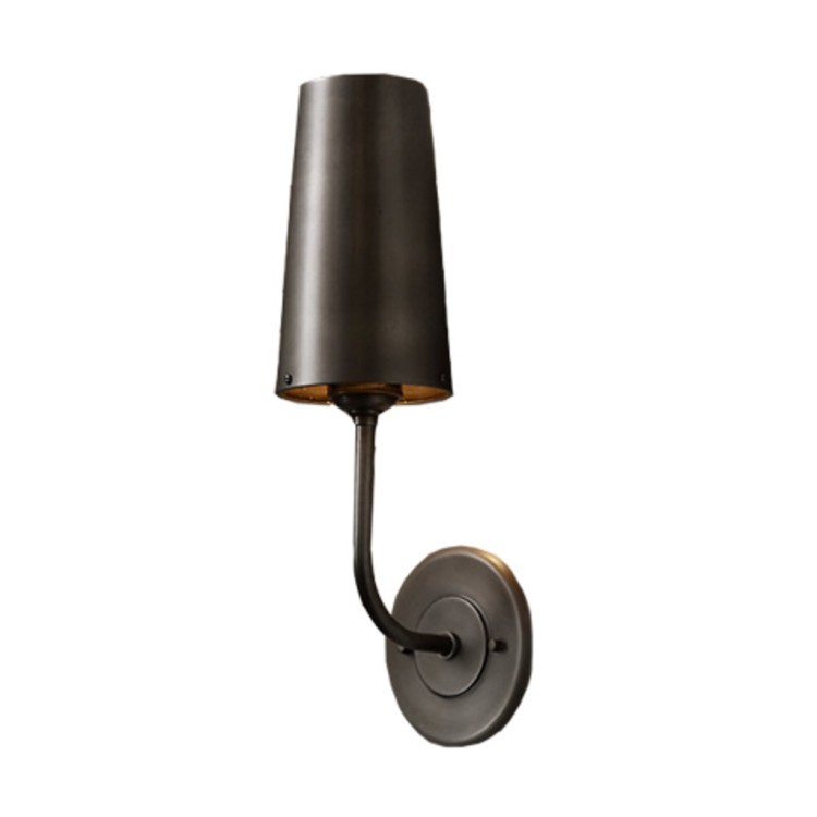 Бра Модерн DTL9123, металл, Black, RESTORATION HARDWARE