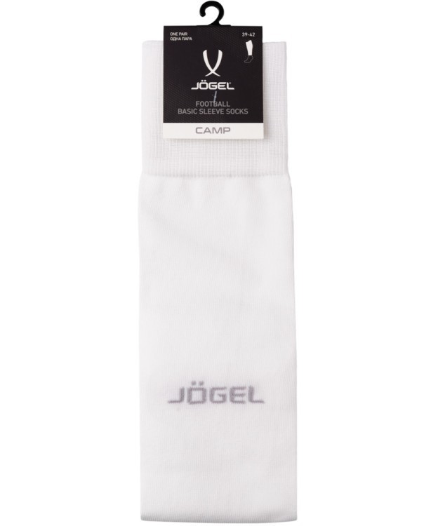 Гольфы футбольные JOGEL CAMP BASIC SLEEVE SOCKS, белый/серый (2076897)