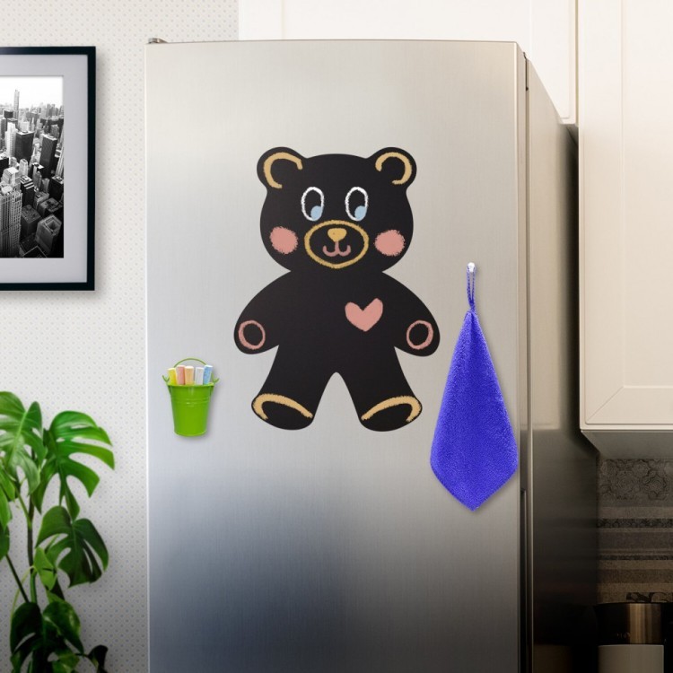 Доска на холодильник магнитно-меловая Brauberg Teddy Bear 30х40 см 237841 (1) (84567)