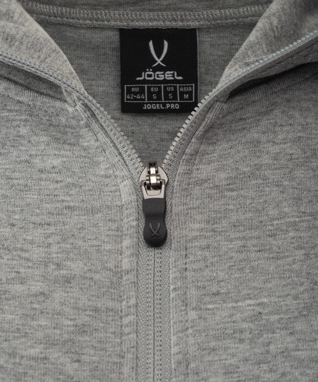 Худи на молнии женское JÖGEL ESSENTIAL Athlete Hooded FZ Jacket W, серый (2111635) Худи на молнии женское JÖGEL ESSENTIAL Athlete Hooded FZ Jacket W, серый (2111635)