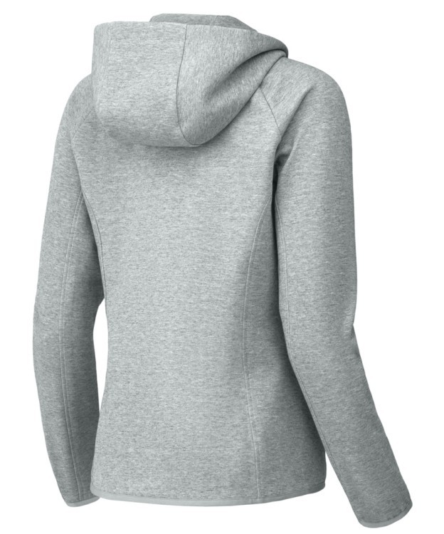 Худи на молнии женское JÖGEL ESSENTIAL Athlete Hooded FZ Jacket W, серый (2111635)
