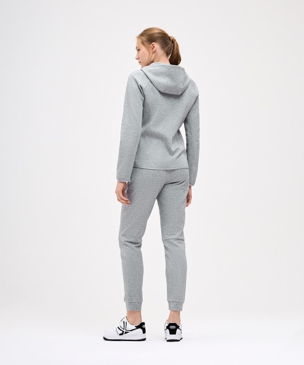 Худи на молнии женское JOGEL ESSENTIAL Athlete Hooded FZ Jacket W, серый (2111634)