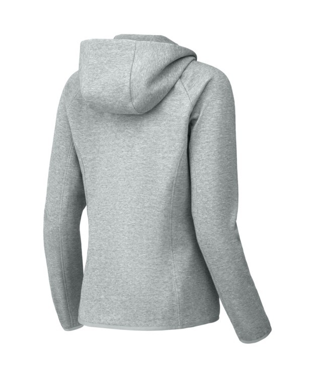 Худи на молнии женское JOGEL ESSENTIAL Athlete Hooded FZ Jacket W, серый (2111634)