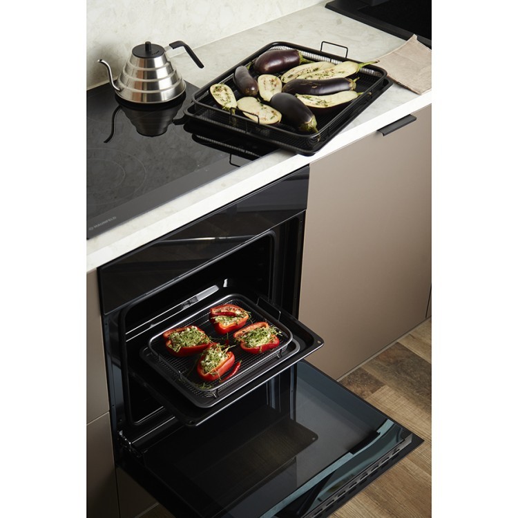 Противень для запекания с решеткой-гриль roast masters, 36х45 см, черный (77881) Противень для запекания с решеткой-гриль roast masters, 36х45 см, черный (77881)