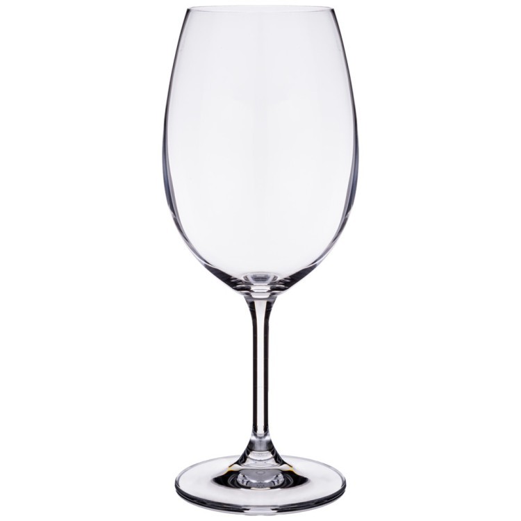 Набор бокалов для вина из 6 шт. "klara/sylvia" 450 мл высота=20,5 см Crystal Bohemia (669-286)