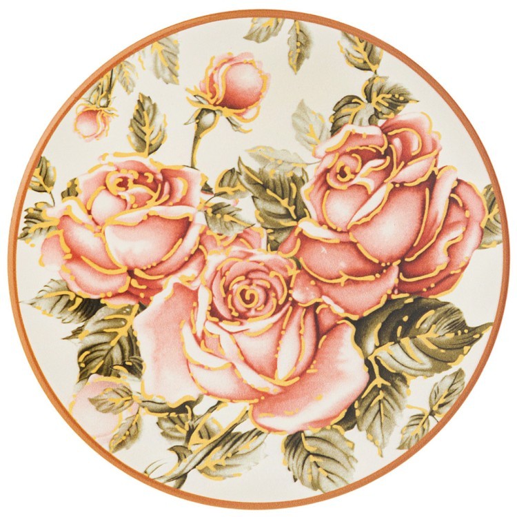 Подставка под горячее "корейская роза" 11*11*1 см. Agness (358-1847)