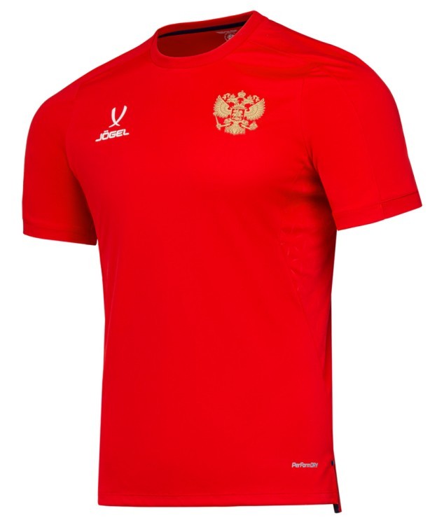 Футболка тренировочная JOGEL NATIONAL PerFormDRY Training Tee, красный (2110529)